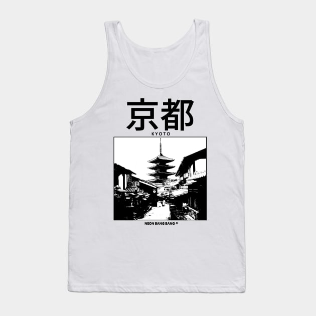 Kyoto City Japanese Tank Top by Neon Bang Bang